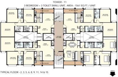 Project Image of 485.0 - 2471.0 Sq.ft 1 BHK Apartment for buy in Vista Heights