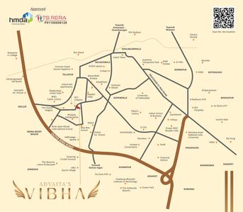 Project Image of 1025.0 - 1990.0 Sq.ft 2 BHK Apartment for buy in Advaitas Vibha