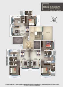 Project Image of 435.0 - 599.0 Sq.ft 1 BHK Apartment for buy in VS Royale 22