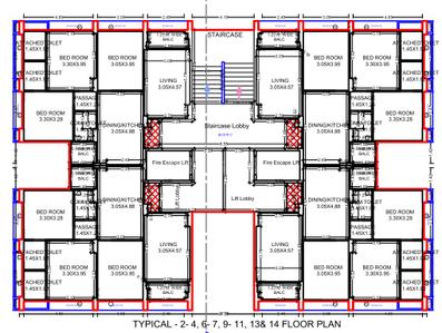 Project Image of 1360.0 - 1535.0 Sq.ft 2 BHK Apartment for buy in Pramukh Blue Stone