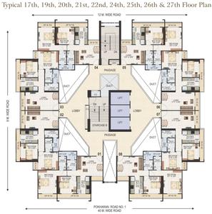Project Image of 466.0 - 504.0 Sq.ft 2 BHK Apartment for buy in Maithili Pride