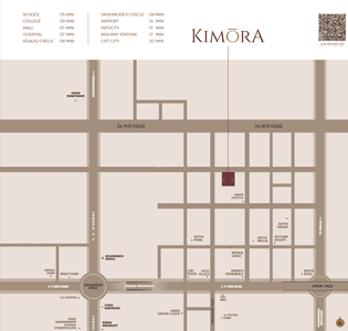 Project Image of 0.0 - 1845.0 Sq.ft 3 BHK Apartment for buy in Kiara Kimora