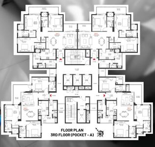 Project Image of 1206.0 - 1324.0 Sq.ft 3.5 BHK Apartment for buy in Alpha Corp Sky1