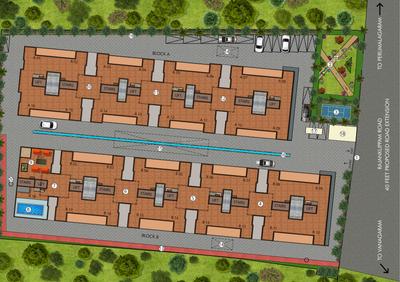 Project Image of 645.0 - 1351.0 Sq.ft 2 BHK Apartment for buy in Bharathi Brikhouse