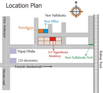 Project Image of 1120.0 - 1343.0 Sq.ft 2 BHK Apartment for buy in SV Vigneshwara Residency