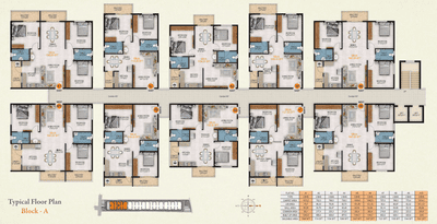 Project Image of 1090.0 - 1577.0 Sq.ft 2 BHK Apartment for buy in Virtue Sree Urban Pinnacle