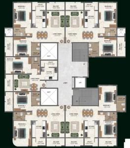 Project Image of 746.8 - 1295.01 Sq.ft 1 BHK Apartment for buy in Mohidin Mirage