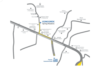 Project Image of 872.0 - 995.0 Sq.ft 3 BHK Apartment for buy in Concorde Spring Meadows
