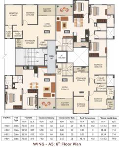 Project Image of 0.0 - 934.0 Sq.ft 3 BHK Apartment for buy in Mantra 29 Gold Coast Phase 1
