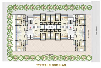 Project Image of 696.1 - 703.21 Sq.ft 2 BHK Apartment for buy in Kashima The Crest Glory