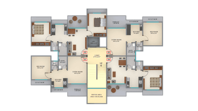 Project Image of 408.0 - 558.0 Sq.ft 1 BHK Apartment for buy in Shankheshwar Crystal Phase 2