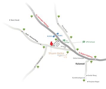 Project Image of 0.0 - 1363.68 Sq.ft 2 BHK Duplex for buy in Jinay Shyam Vatika Residency Phase I