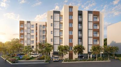 Project Image of 547.88 - 649.06 Sq.ft 2 BHK Apartment for buy in Visvas Vibhava Block B