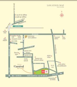 Zambad GAIA Carnival Row Houses A 01 TO A18 Location Plan 1