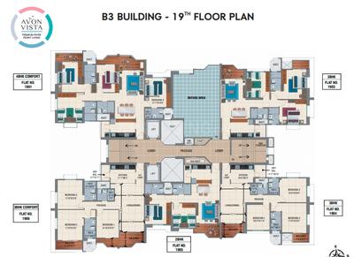 Project Image of 546.7 - 1177.0 Sq.ft 2 BHK Apartment for buy in Avon Vista