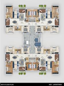 Project Image of 0.0 - 2679.0 Sq.ft 4 BHK Apartment for buy in ASV Jayanthika