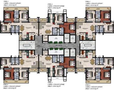 Project Image of 925.0 - 1950.0 Sq.ft 1 BHK Apartment for buy in Varda Gardenia