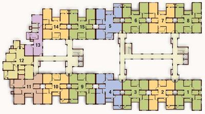Project Image of 1326.0 - 1430.0 Sq.ft 3 BHK Apartment for buy in Aryan Aryanilaya