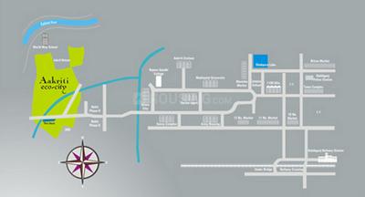 Project Image of 600.0 - 1500.0 Sq.ft 1 BHK Apartment for buy in Aakriti The Nest