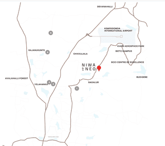 Project Image of 1084.0 - 1277.0 Sq.ft 3 BHK Apartment for buy in Assetz KVN Niwa And Neo