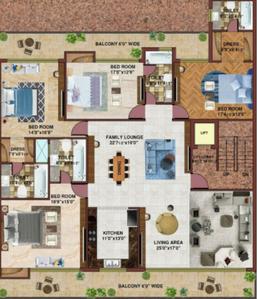 Project Image of 0.0 - 3850.0 Sq.ft 4 BHK Builder Floor for buy in Swastik High End 465 Sq Yd