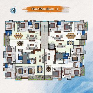 Project Image of 777.0 - 1610.0 Sq.ft 1 BHK Apartment for buy in Crown Estrella
