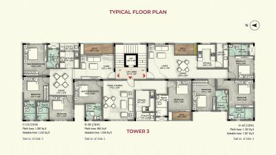 Project Image of 730.0 - 1713.0 Sq.ft 1 BHK Apartment for buy in Ananya