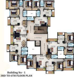 Project Image of 368.02 - 947.87 Sq.ft 1 BHK Apartment for buy in Shree Dwarkadhish Nagar