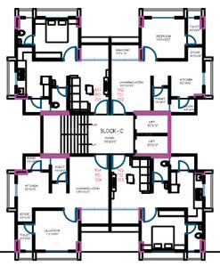 Project Image of 424.21 - 854.98 Sq.ft 1 BHK Apartment for buy in Jaydee Jannat Phase 2