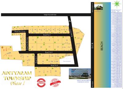 Project Image of 2400.0 - 4800.0 Sq.ft Residential Plot Plot for buy in Adityaram Township Phase I