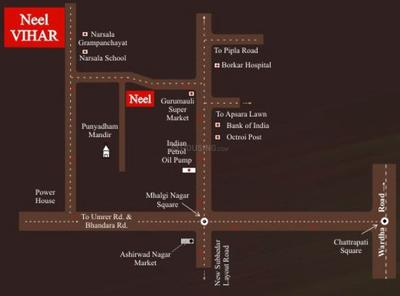 Neel Vihar Wing B Location Plan 1