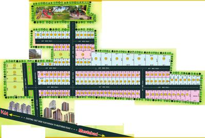 Project Image of 1645.05 - 7144.76 Sq.ft Residential Plot Plot for buy in Evergreens Kohinoor