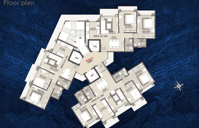 Project Image of 894 Sq.ft 3 BHK Apartment / Flat for sale in Andheri East for Rs. 27500000