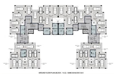 Project Image of 978.0 - 1579.0 Sq.ft 2 BHK Apartment for buy in Shrachi Aadrita