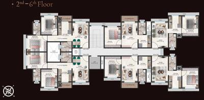 Project Image of 345.0 - 528.0 Sq.ft 1 BHK Apartment for buy in Fia Aangan