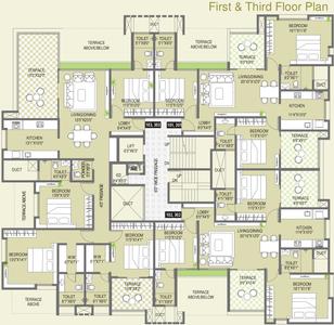 Project Image of 1700.0 - 2650.0 Sq.ft 3 BHK Apartment for buy in Rachana Yashprabha