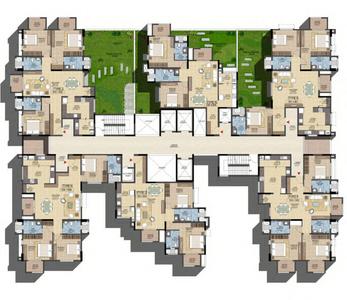 Project Image of 1415.0 - 2069.0 Sq.ft 2 BHK Apartment for buy in S Balan Meenakshi Vrindavan