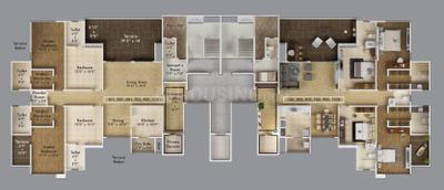 Project Image of 2997.0 - 3010.0 Sq.ft 4 BHK Apartment for buy in Kumar Selena A Building