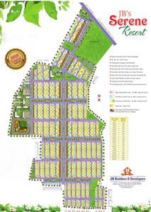 JB Serene Resorts Phase II Layout Plan 1