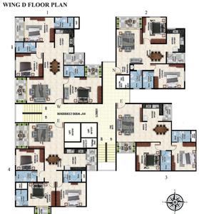 Project Image of 910.0 - 1302.0 Sq.ft 2 BHK Apartment for buy in Aryan Opulence