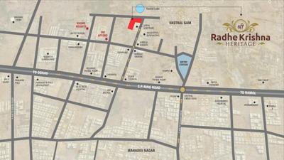 Project Image of 1134 Sq.ft 2 BHK Apartment / Flat for sale in Vastral for Rs. 4550000