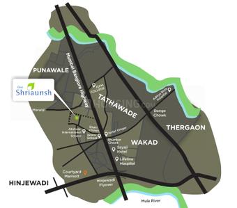 Project Image of 0.0 - 668.0 Sq.ft 2 BHK Apartment for buy in One Shriaunsh Phase II