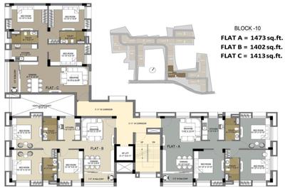 Project Image of 1214.0 - 1517.0 Sq.ft 2 BHK Apartment for buy in Sanjeeva Shree