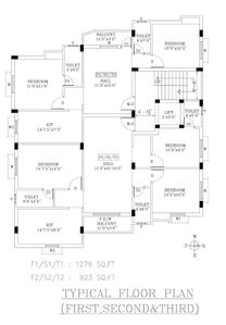 Project Image of 923.0 - 1279.0 Sq.ft 2 BHK Apartment for buy in HP Priya Flats