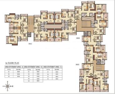 Project Image of 243.59 - 479.0 Sq.ft 1 RK Apartment for buy in Balaji Heights