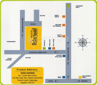 Project Image of 1120.0 - 1635.0 Sq.ft 2 BHK Apartment for buy in Nanda Ashirwad