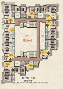 Project Image of 1017.0 - 1273.0 Sq.ft 2 BHK Apartment for buy in Sri Krishna Vilas
