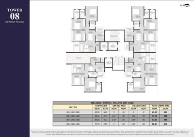 Project Image of 1340 Sq.ft 3 BHK Apartment / Flat for sale in Hadapsar for Rs. 10800000