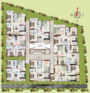 Project Image of 1020.0 - 1130.0 Sq.ft 2 BHK Apartment for buy in Hearty Homes