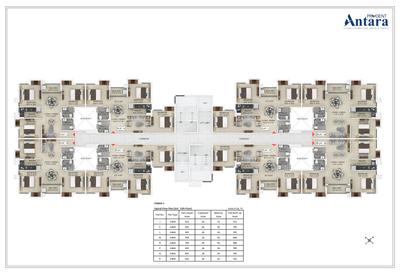 Project Image of 1016.0 - 1615.0 Sq.ft 2 BHK Apartment for buy in Prudent Antora